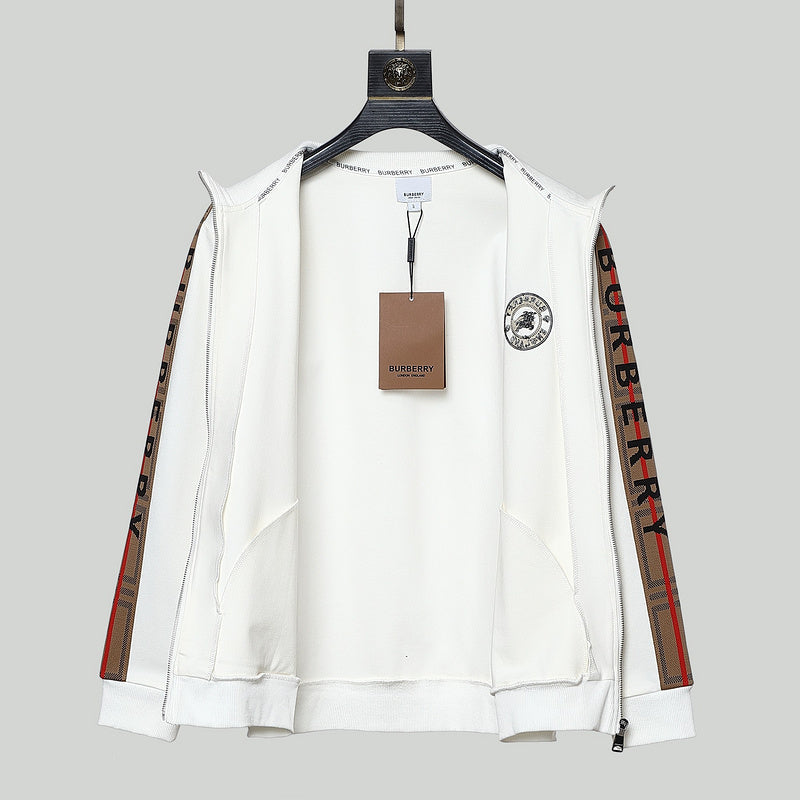 Burberry clothing close-up — premium authentic designer style