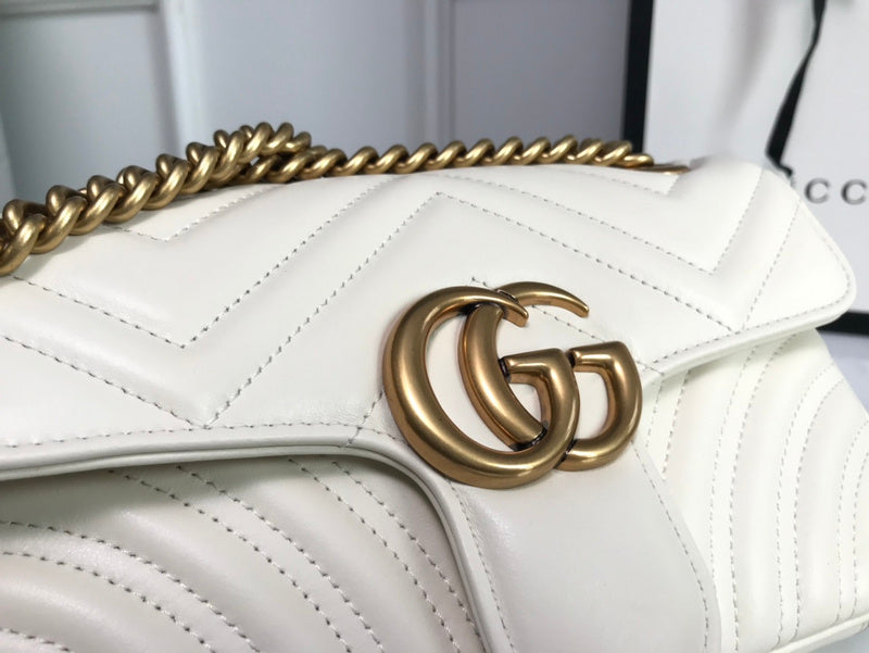 Top view of chic statement women's handbag – women's designer-style accessory