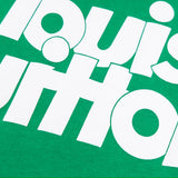 Flat lay presentation of Louis Vuitton luxury clothing with contemporary cut
