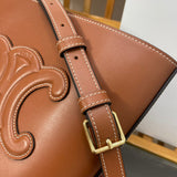Back view of polished classic women's handbag – women's premium purse