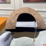 Close-up detail view of Louis Vuitton unisex cap