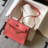 Sculpted bag shown from front angle