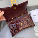Sleek Faux Leather Handbag - Everyday Elegance | Women's Statement Accessory #446 - styled full view (image 7) of designer-inspired handbag