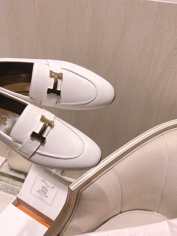 Hermes shoes Style 261 - close-up of elevated everyday design (additional angle)