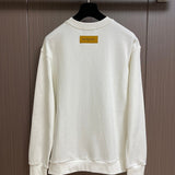 Side profile of Louis Vuitton luxury clothing with tailored silhouette