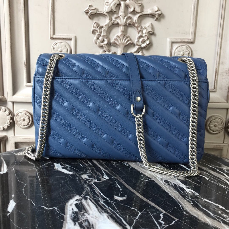 Timeless Vegan Leather Handbag - Chic Everyday Appeal | Women's Statement Accessory #833 - back view (image 4) of designer-inspired handbag
