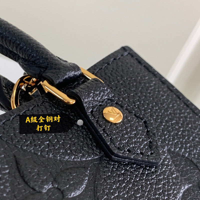 Back view of polished sleek women's handbag – women's luxury accessory