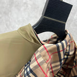 Burberry luxury designer clothing detail shot