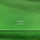 Side view of versatile structured handbag