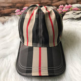 Front view of Burberry unisex cap