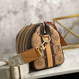 Interior view of sleek premium women's handbag – women's statement bag