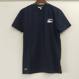 Full styled look of Lacoste luxury clothing with signature branding