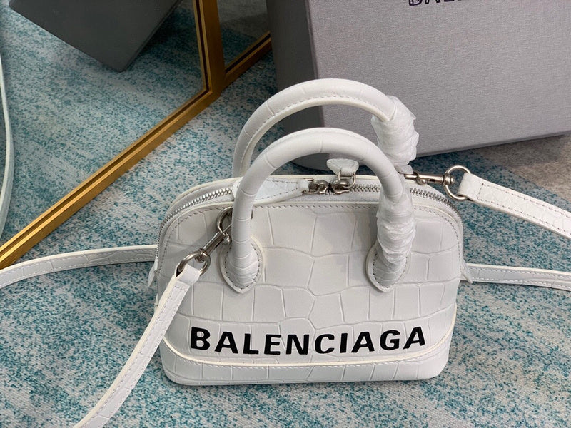 Elegant Premium PU Leather Handbag - Modern Structured Build | Women's Fashion Handbag #654 - styled full view (image 7) of designer-inspired handbag
