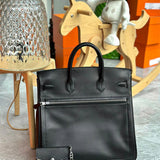 Statement bag shown from front angle