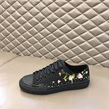 Burberry Tan Chunky Platform Sneakers - Heel Detail View