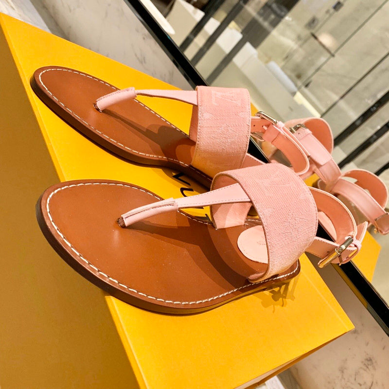 Close-up of Louis Vuitton shoes craftsmanship