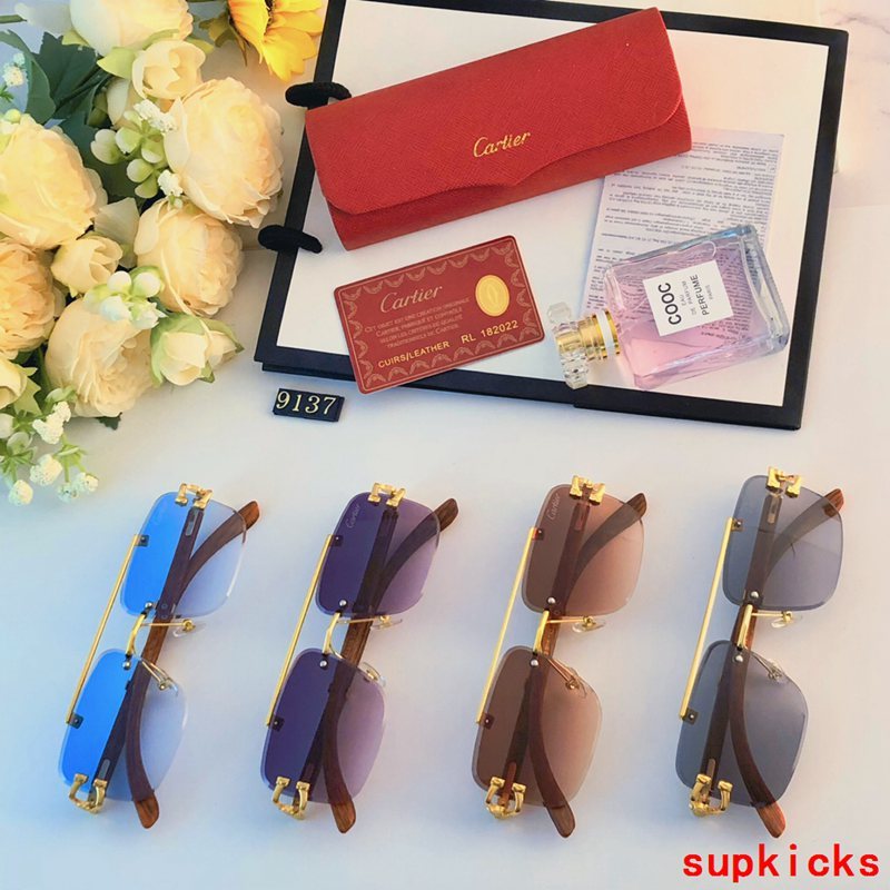 Front view of Cartier unisex sunglasses