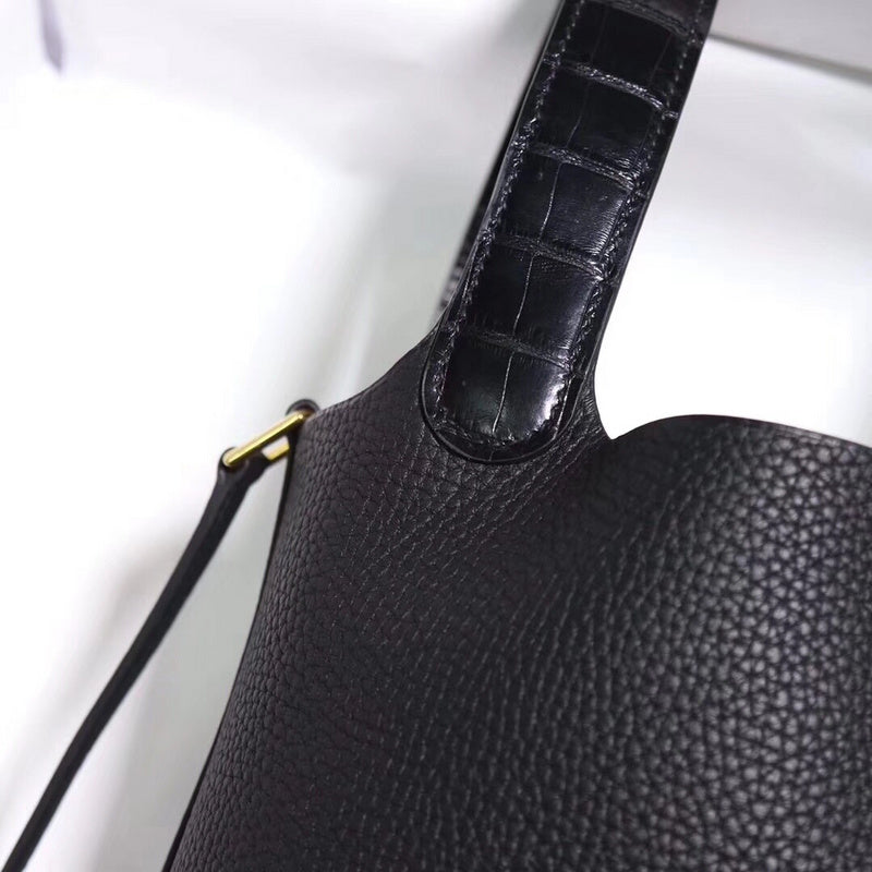 Understated handbag styled for everyday wear