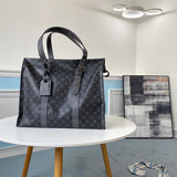 Back view of chic everyday-luxe women's handbag – women's premium purse