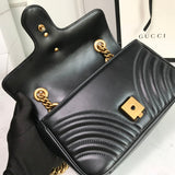 Interior view of structured statement women's handbag – women's luxury accessory