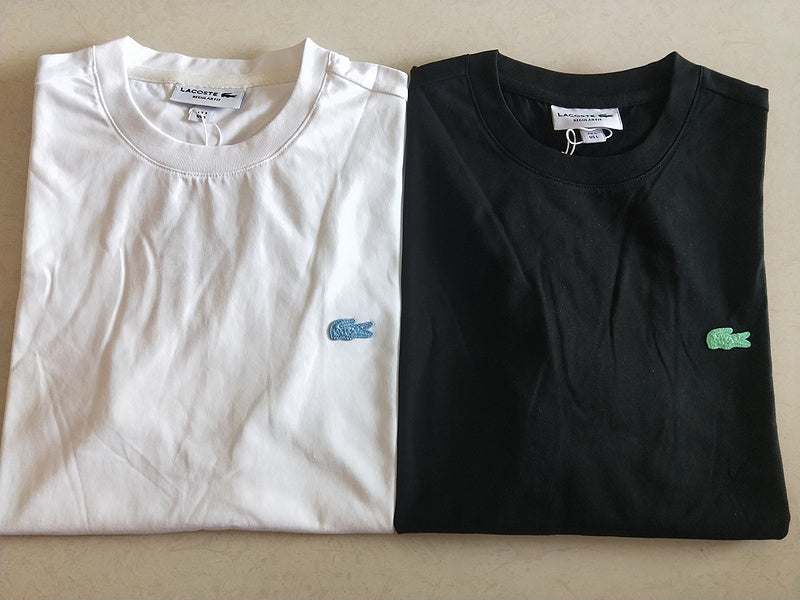Back view of Lacoste luxury clothing with tailored silhouette