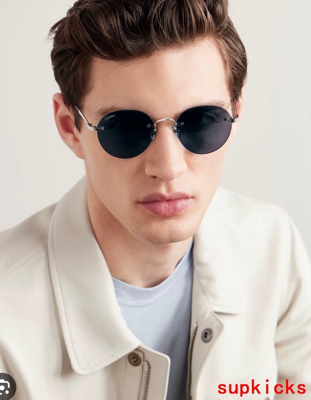 Lifestyle view of Cartier unisex sunglasses