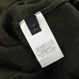 Back view of Louis Vuitton luxury clothing with relaxed-fit cut