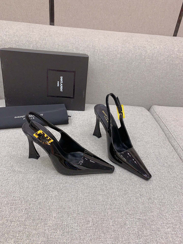 Saint Laurent luxury shoes back view — premium authentic designer style