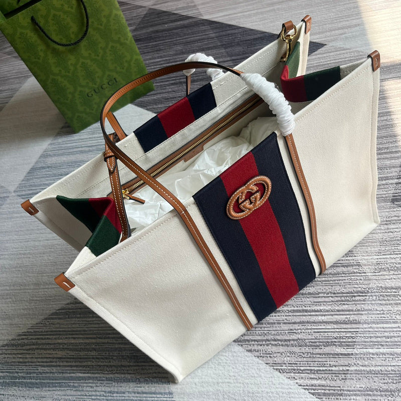 Interior view of classic signature women's handbag – women's designer-style accessory