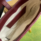 Front view of classic elevated women's handbag – women's designer-style accessory
