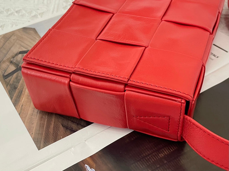Polished Vegan Leather Handbag - Signature Hardware Accents | Women's Fashion Handbag #1637 - styled full view (image 7) of designer-inspired handbag