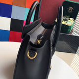 Front view of premium chic women's handbag – women's luxury accessory