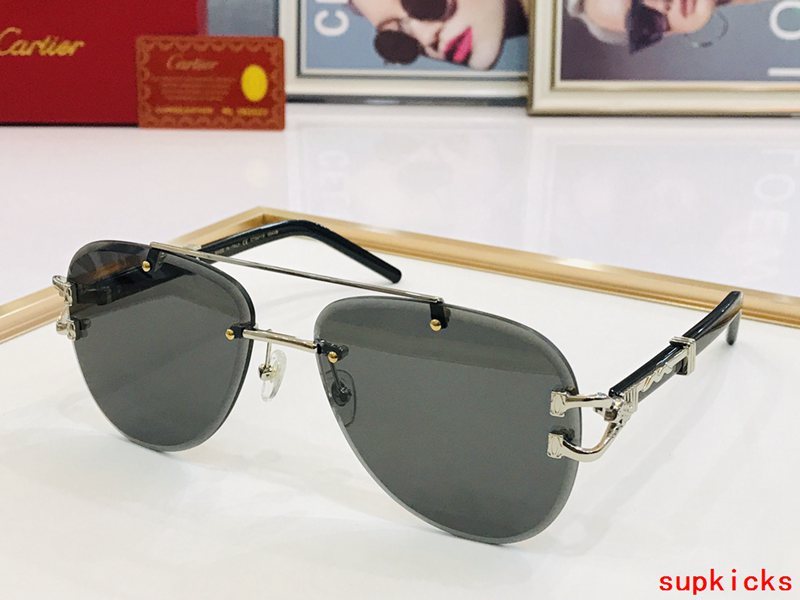 Full view of Cartier unisex sunglasses