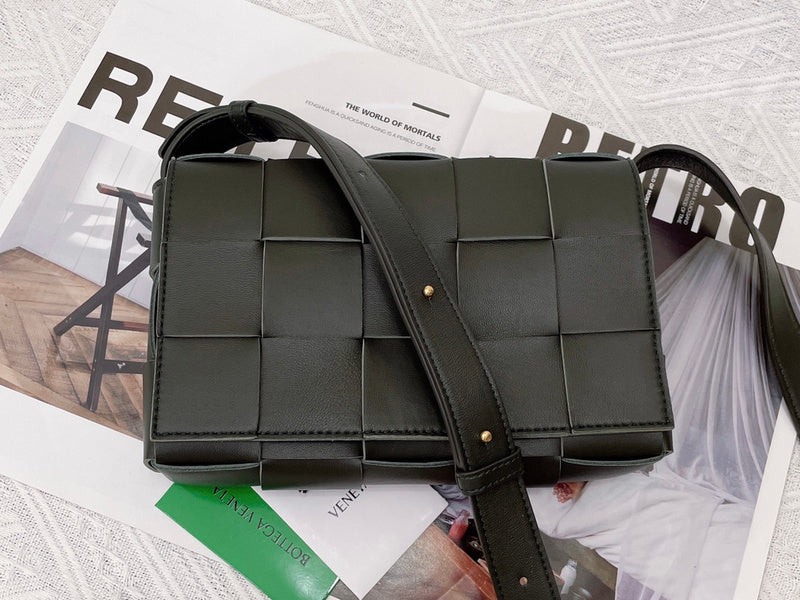 Understated Vegan Leather Handbag - Chic Everyday Appeal | Women's Everyday Carry Handbag #1612 - front view (image 1) of designer-inspired handbag