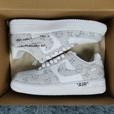 Nike stone beige luxury sneakers view 8 bold athletic profile