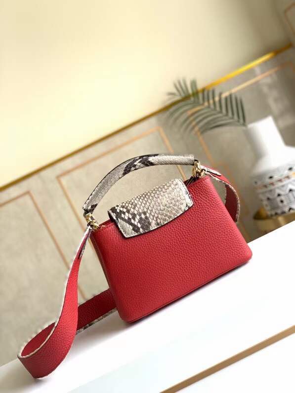 Interior view of elevated polished women's handbag – women's luxury handbag