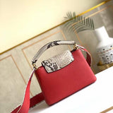 Interior view of elevated polished women's handbag – women's luxury handbag