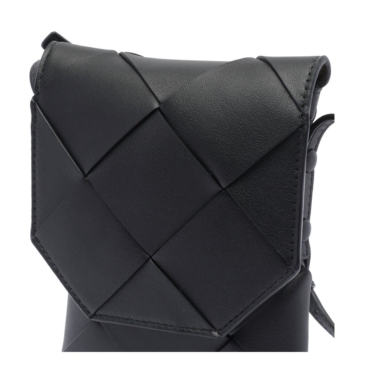 Bottega Veneta Bags? Bottega Veneta Men Diago Phone Pouch Luxury Designer Leather Handbag