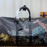 Side profile of everyday-luxe statement women's handbag – women's everyday handbag