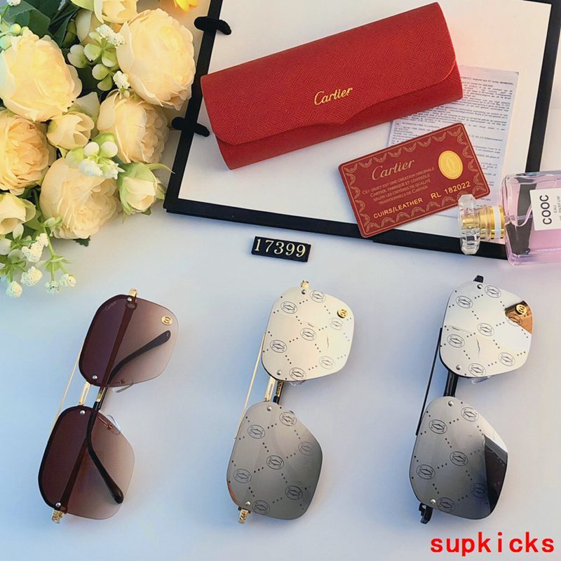 Front view of Cartier unisex sunglasses