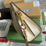 Top view of signature chic women's handbag – women's luxury handbag