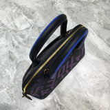 Contemporary Faux Leather Handbag - Premium Craftsmanship Detailing | Women's Premium Handbag #880 - alternate angle view (image 8) of designer-inspired handbag