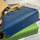 Back view of refined structured women's handbag – women's premium purse