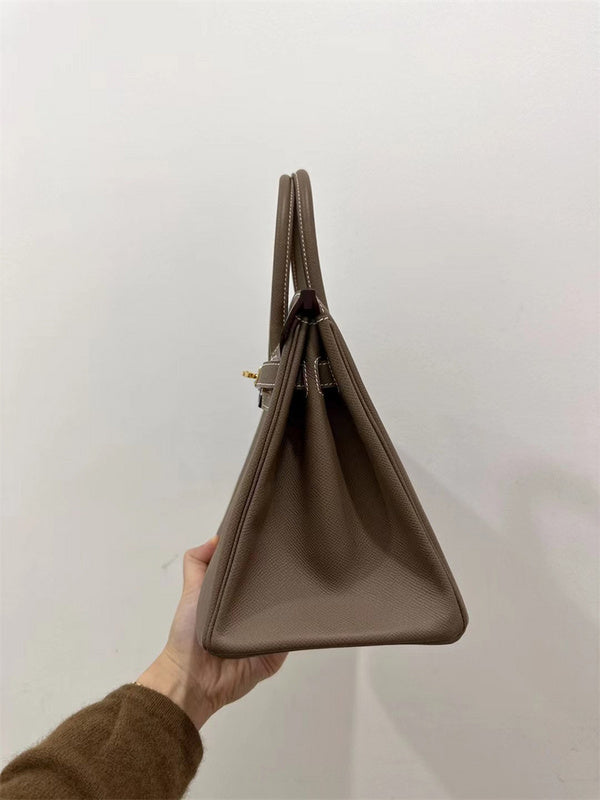 Modern bag shown from front angle