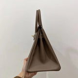 Modern bag shown from front angle
