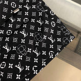 Front view of Louis Vuitton cotton t-shirt with runway-inspired design