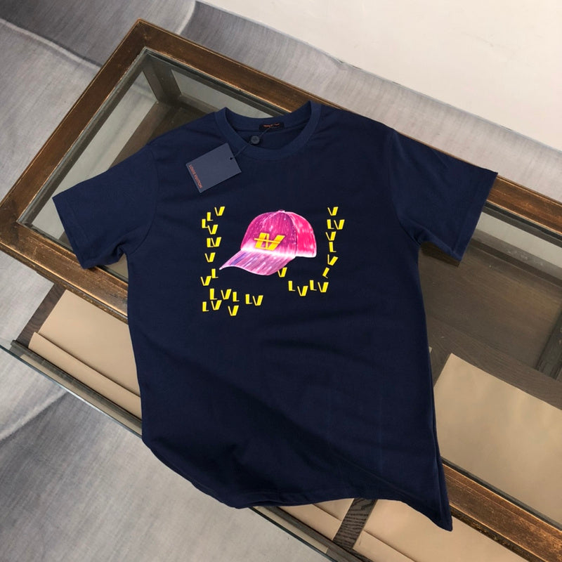 Back view of Louis Vuitton cotton t-shirt with everyday silhouette