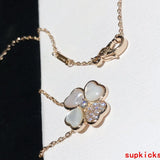 Close-up detail view of Van Cleef & Arpels unisex jewelry piece