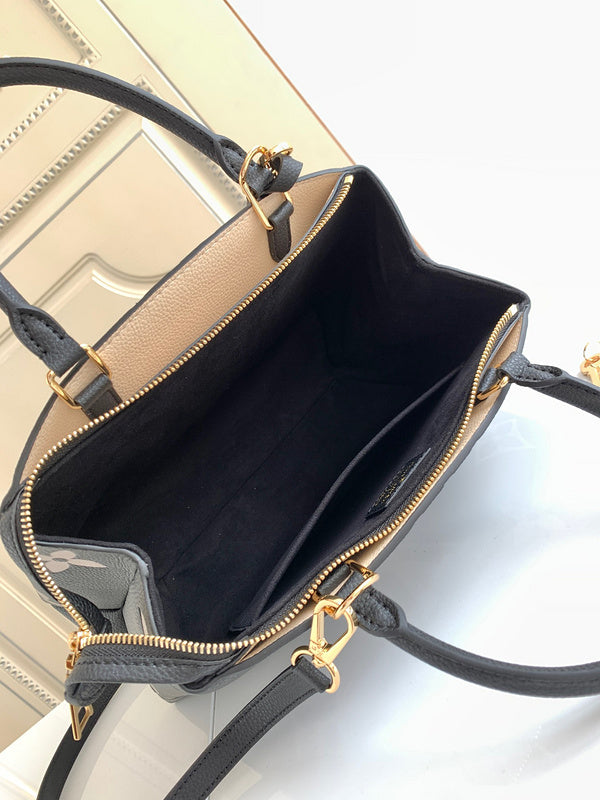 Front view of elevated chic women's handbag – women's everyday handbag