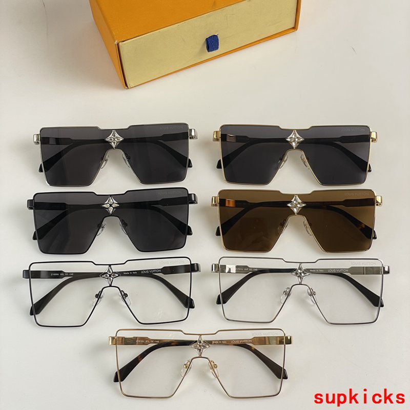 Lifestyle view of Louis Vuitton unisex sunglasses